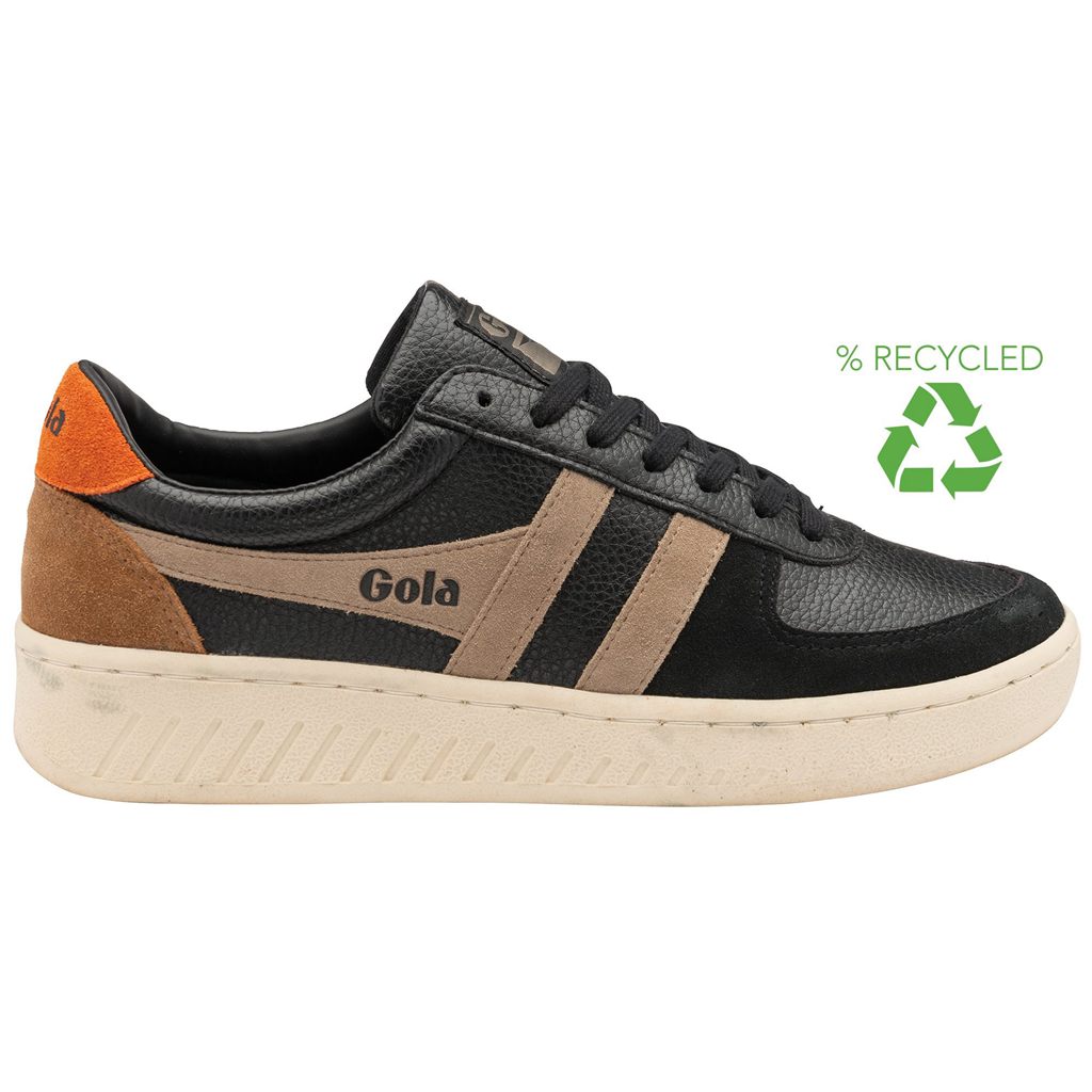 Gola Classics Grandslam Trident Sneakers Fekete Narancssárga Hungary | HDX-402695