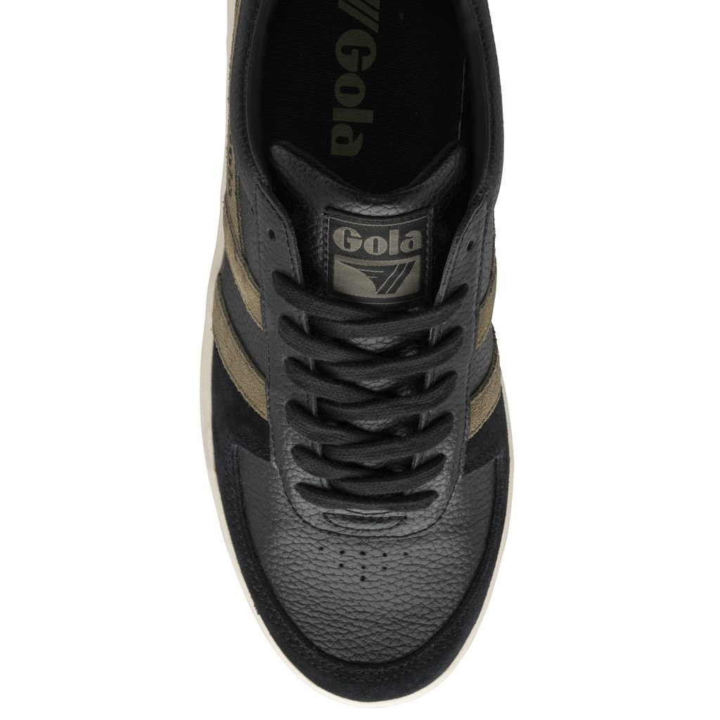 Gola Classics Grandslam Trident Sneakers Fekete Narancssárga Hungary | HDX-402695