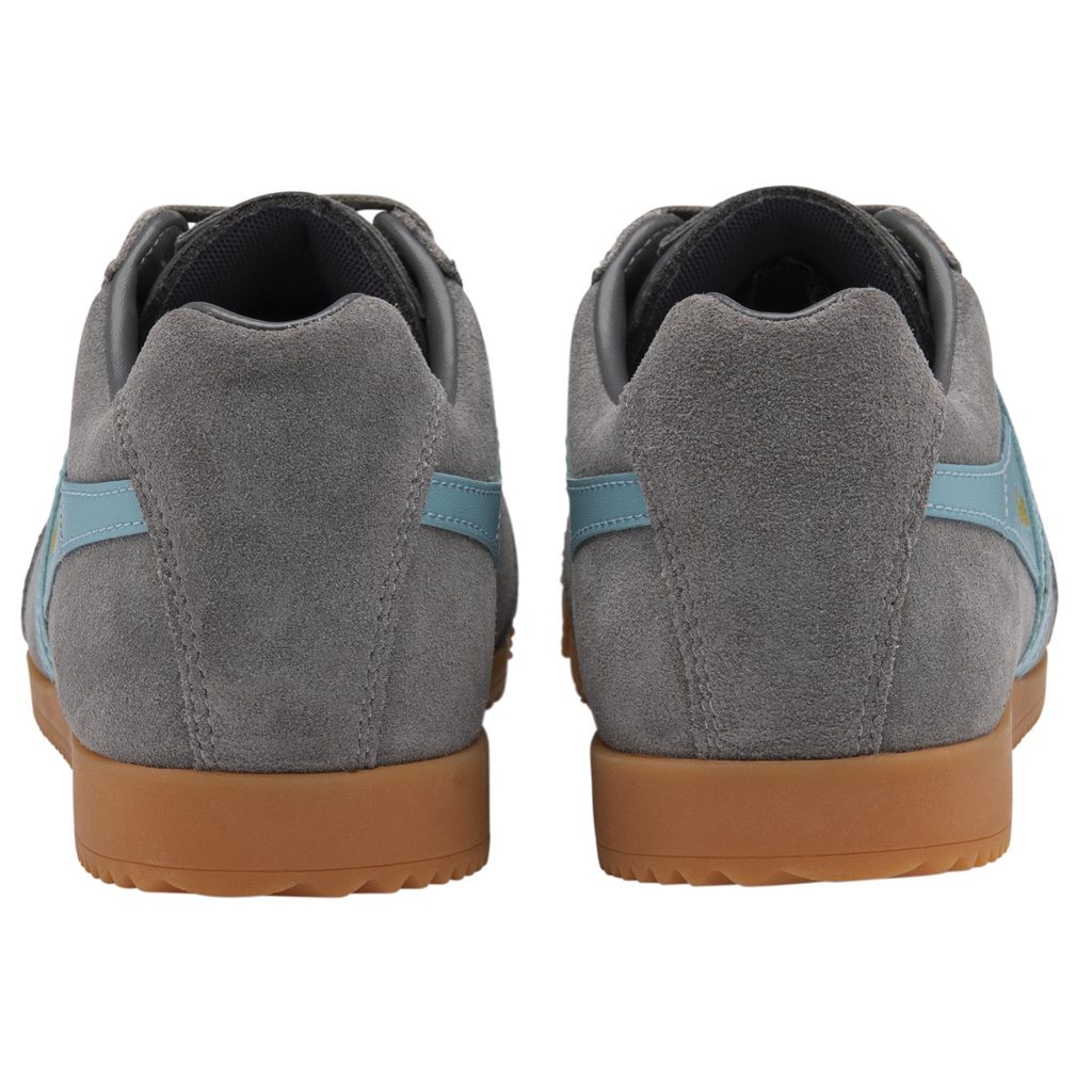 Gola Classics Harrier Suede Sneakers Ash Ocean Hungary | NJZ-698172