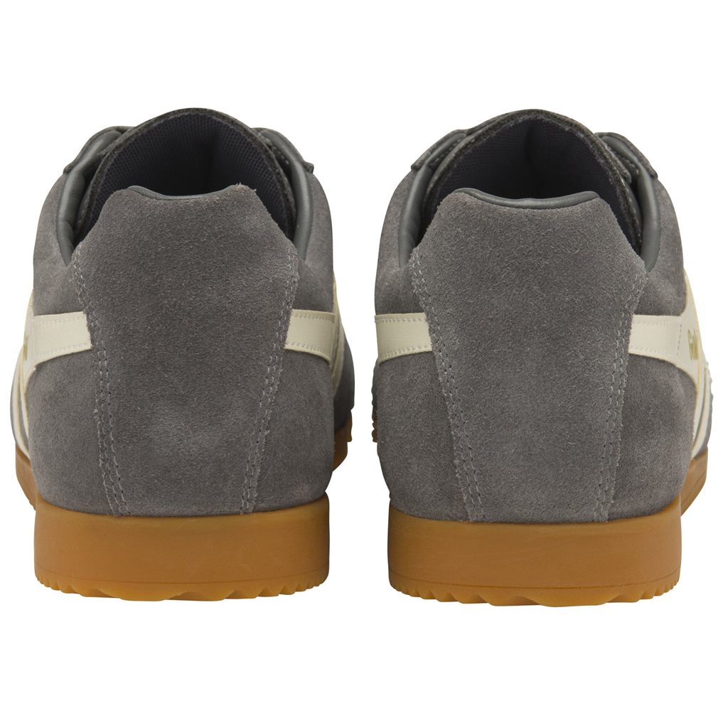 Gola Classics Harrier Suede Sneakers Ash Ecru Hungary | JIO-724319