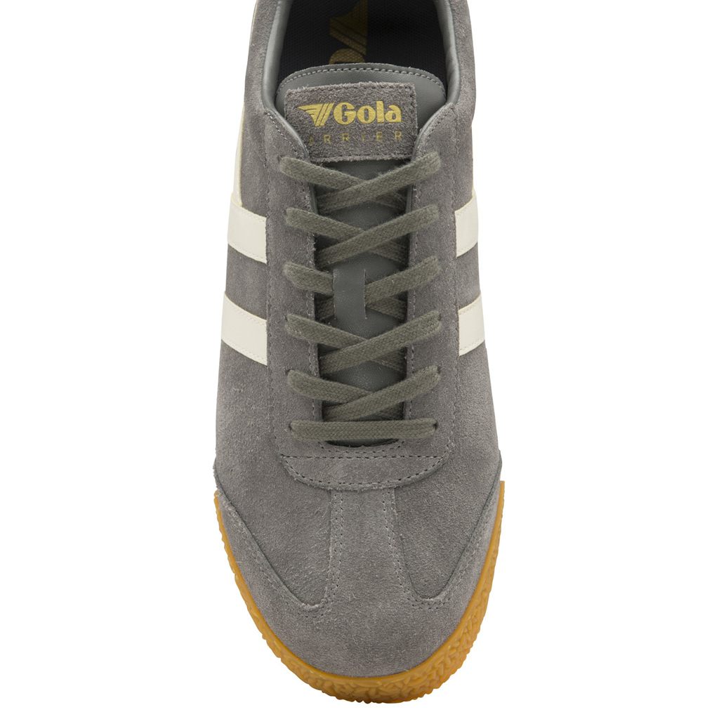 Gola Classics Harrier Suede Sneakers Ash Ecru Hungary | JIO-724319