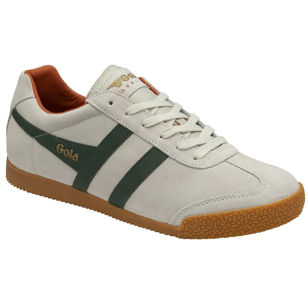 Gola Classics Harrier Suede Sneakers Fehér Narancssárga Hungary | RJG-081634