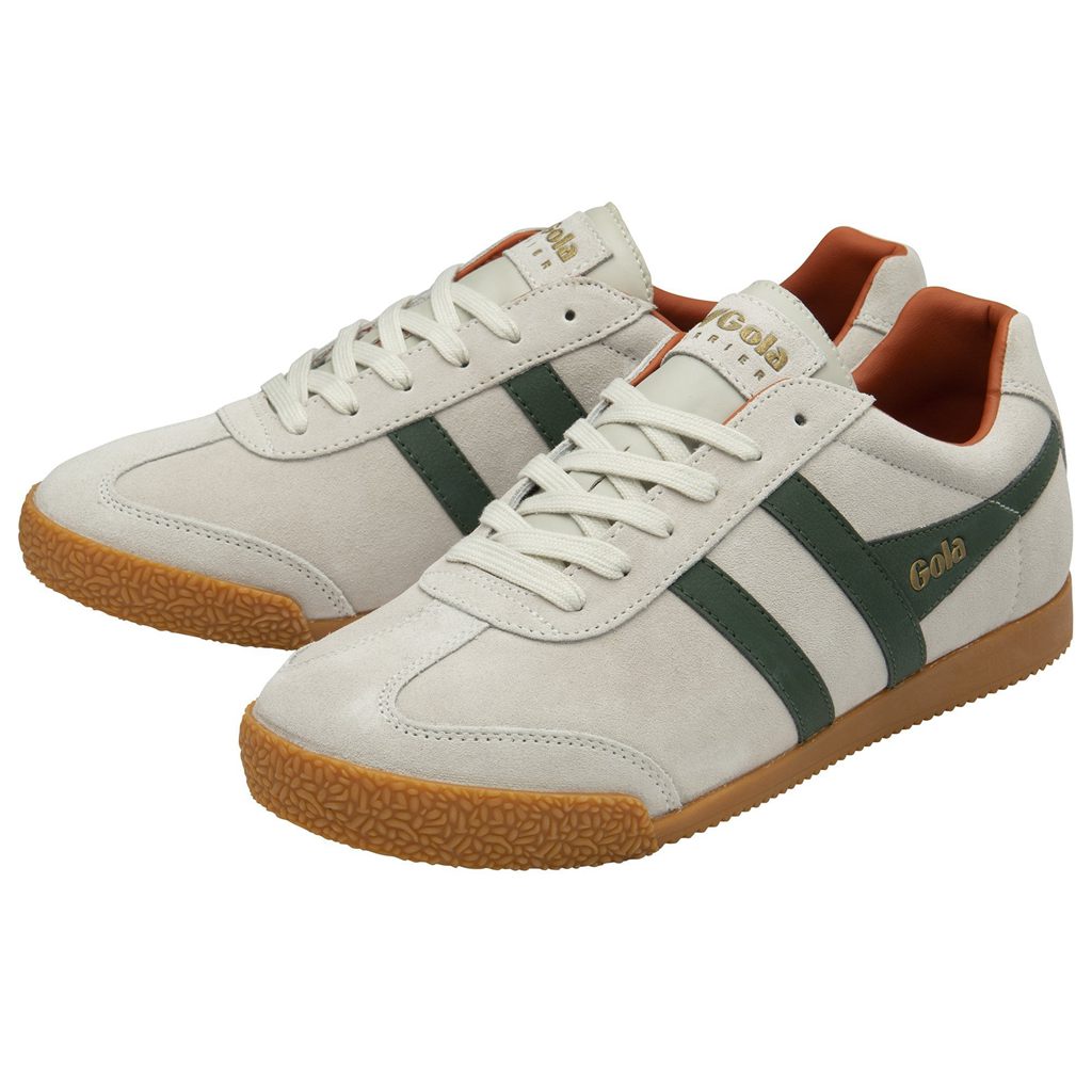 Gola Classics Harrier Suede Sneakers Fehér Narancssárga Hungary | RJG-081634