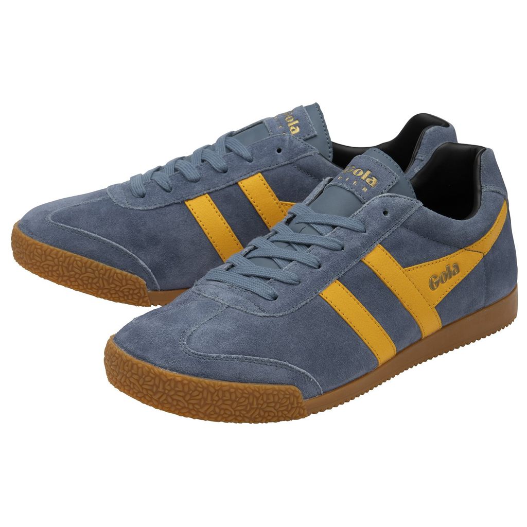Gola Classics Harrier Suede Sneakers Fekete Hungary | CTI-197854