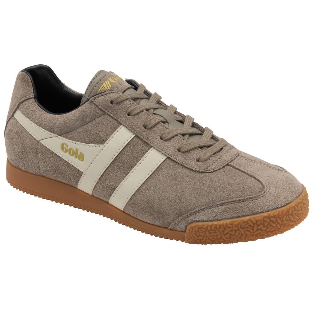 Gola Classics Harrier Suede Sneakers Fehér Sötétkék Hungary | JZY-753109