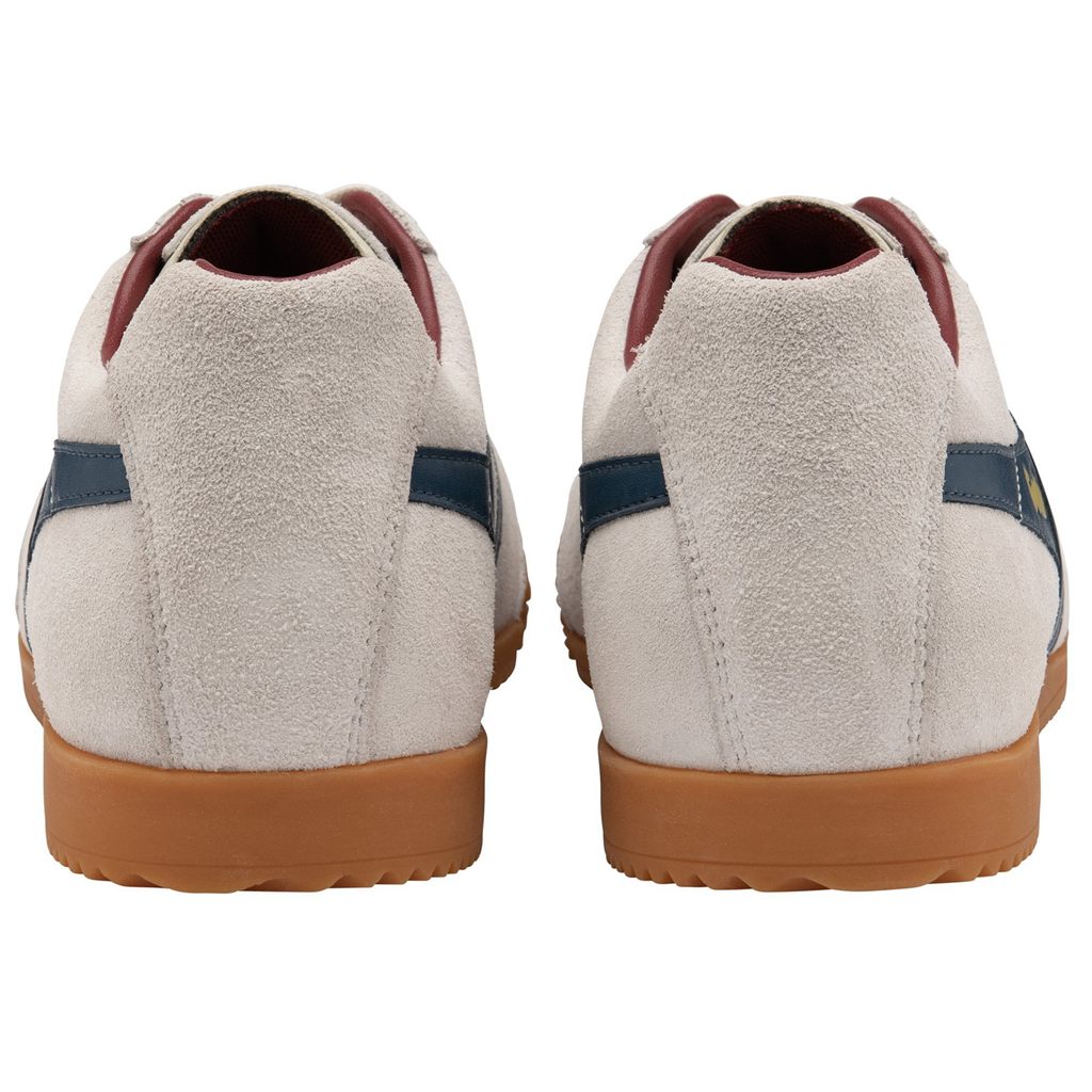 Gola Classics Harrier Suede Sneakers Fehér Kék Mélypiros Hungary | OCV-486321