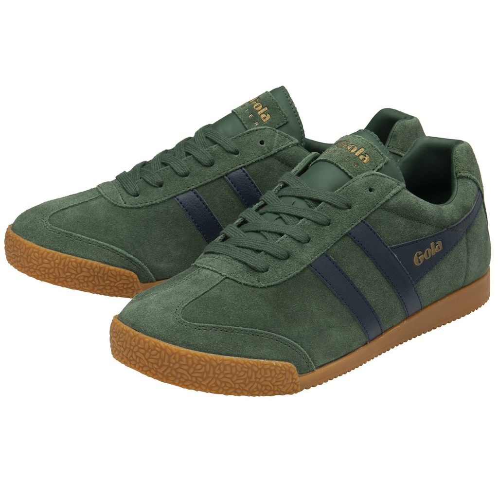 Gola Classics Harrier Suede Sneakers Sötétkék Hungary | OMR-863972