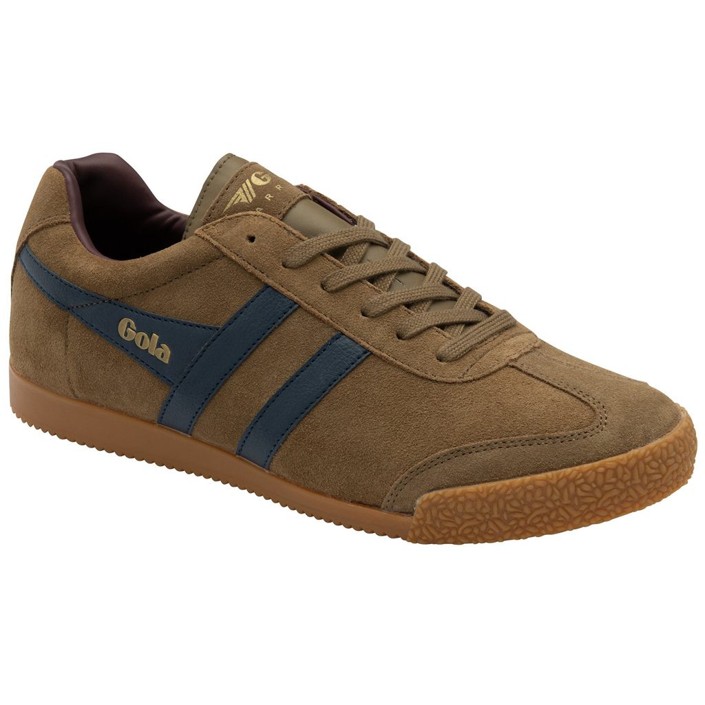 Gola Classics Harrier Suede Sneakers Sötétkék Bordó Hungary | QNV-341795