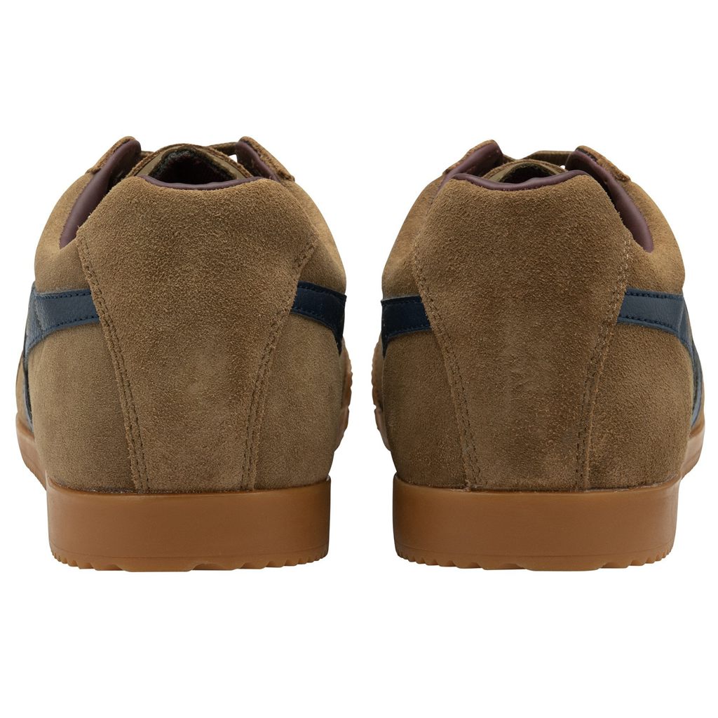 Gola Classics Harrier Suede Sneakers Sötétkék Bordó Hungary | QNV-341795