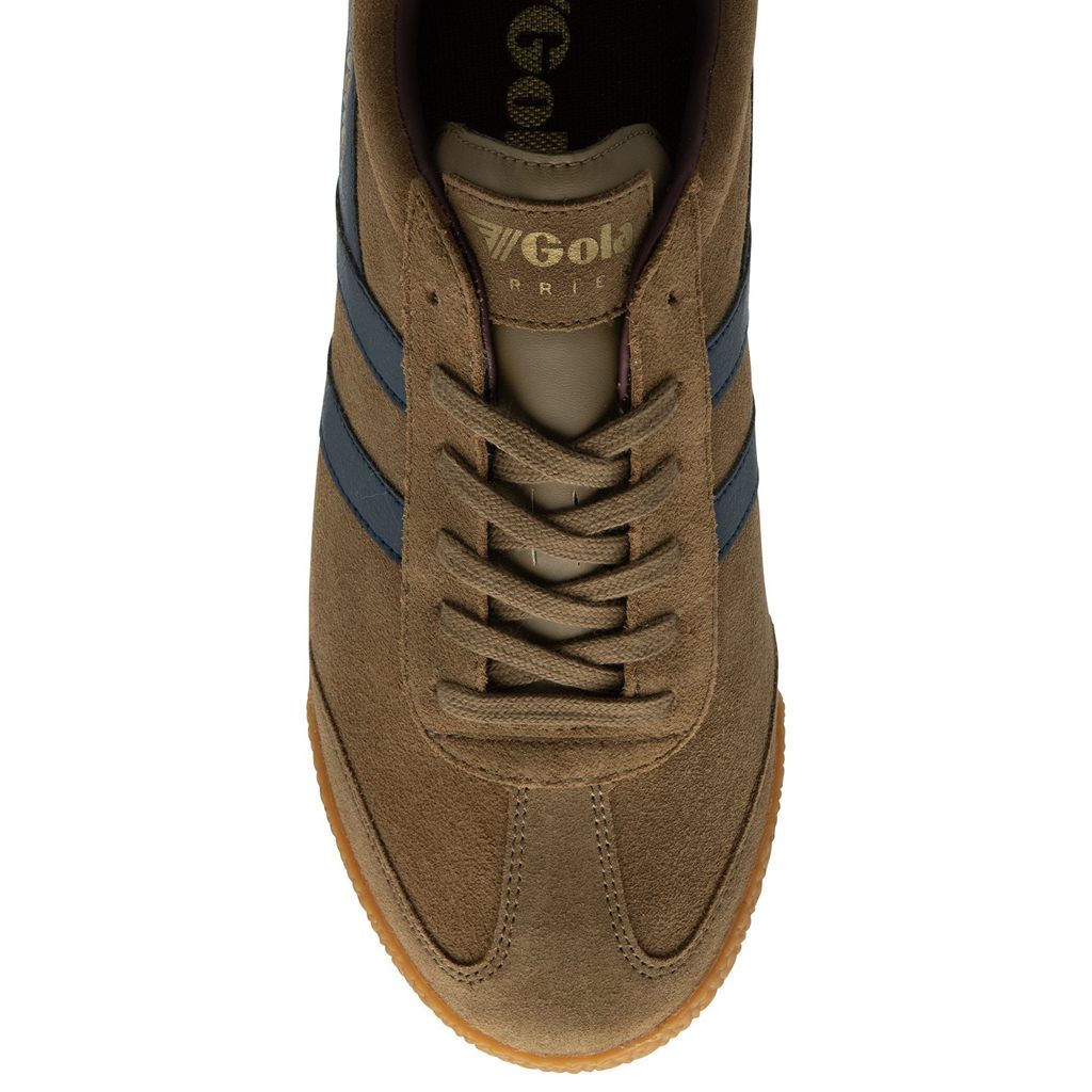 Gola Classics Harrier Suede Sneakers Sötétkék Bordó Hungary | QNV-341795
