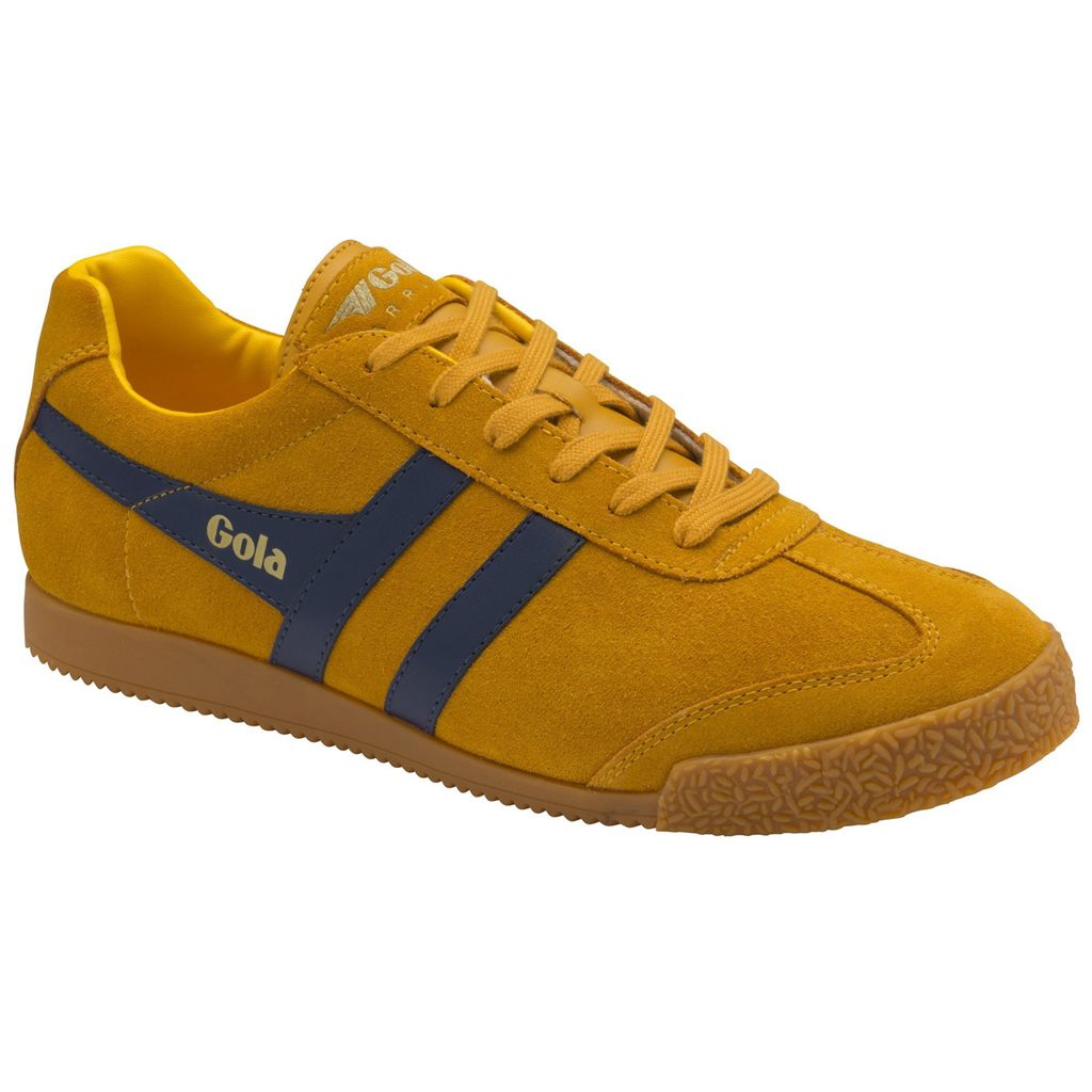 Gola Classics Harrier Suede Sneakers Sötétkék Hungary | NRF-526104