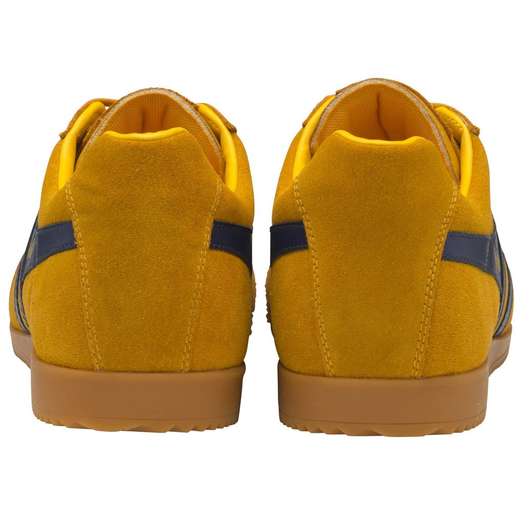 Gola Classics Harrier Suede Sneakers Sötétkék Hungary | NRF-526104