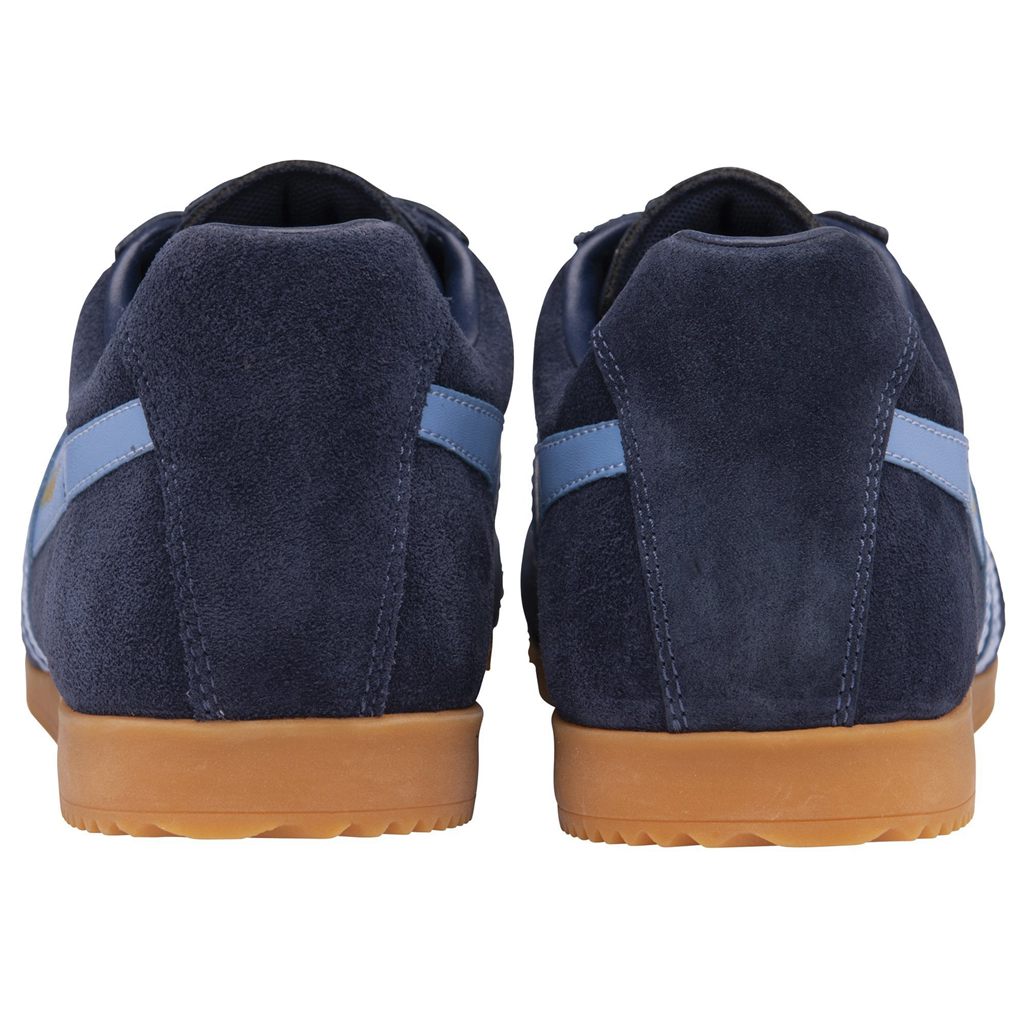 Gola Classics Harrier Suede Sneakers Sötétkék Hungary | FCX-106843