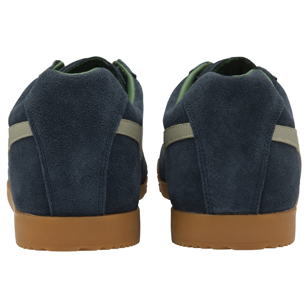 Gola Classics Harrier Suede Sneakers Sötétkék Szürke Hungary | IYG-864307