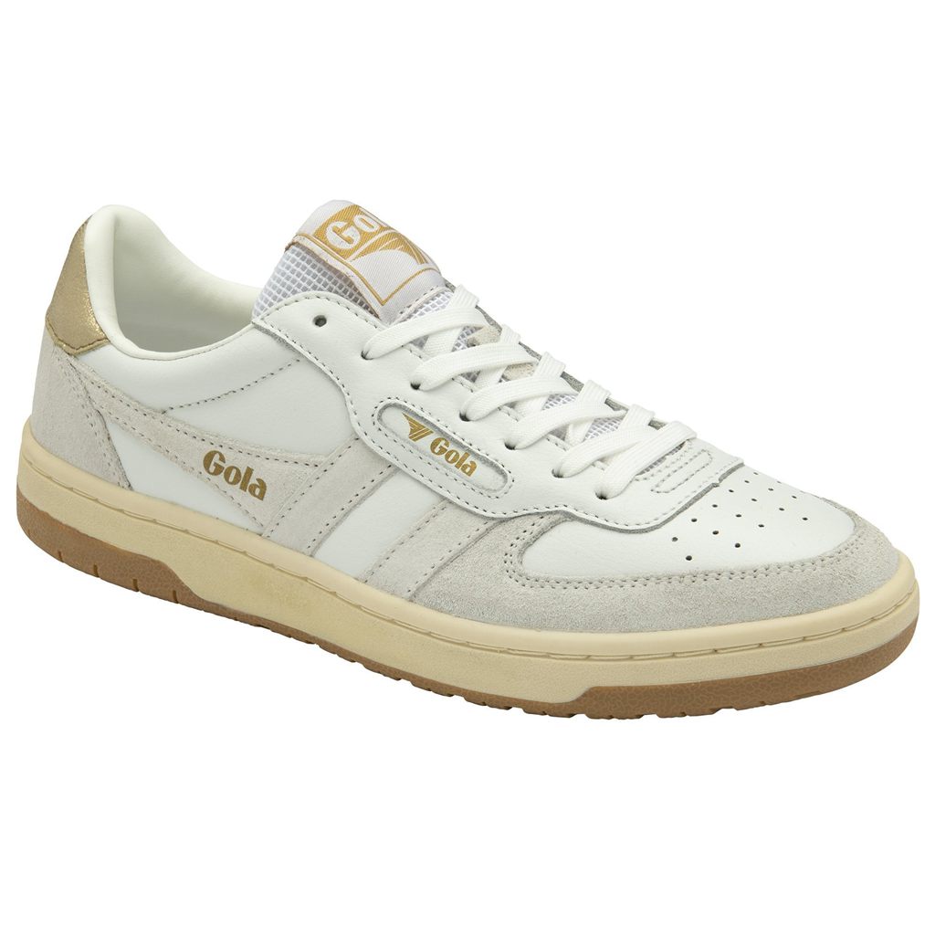 Gola Classics Hawk Sneakers Fehér Arany Hungary | KIO-297650