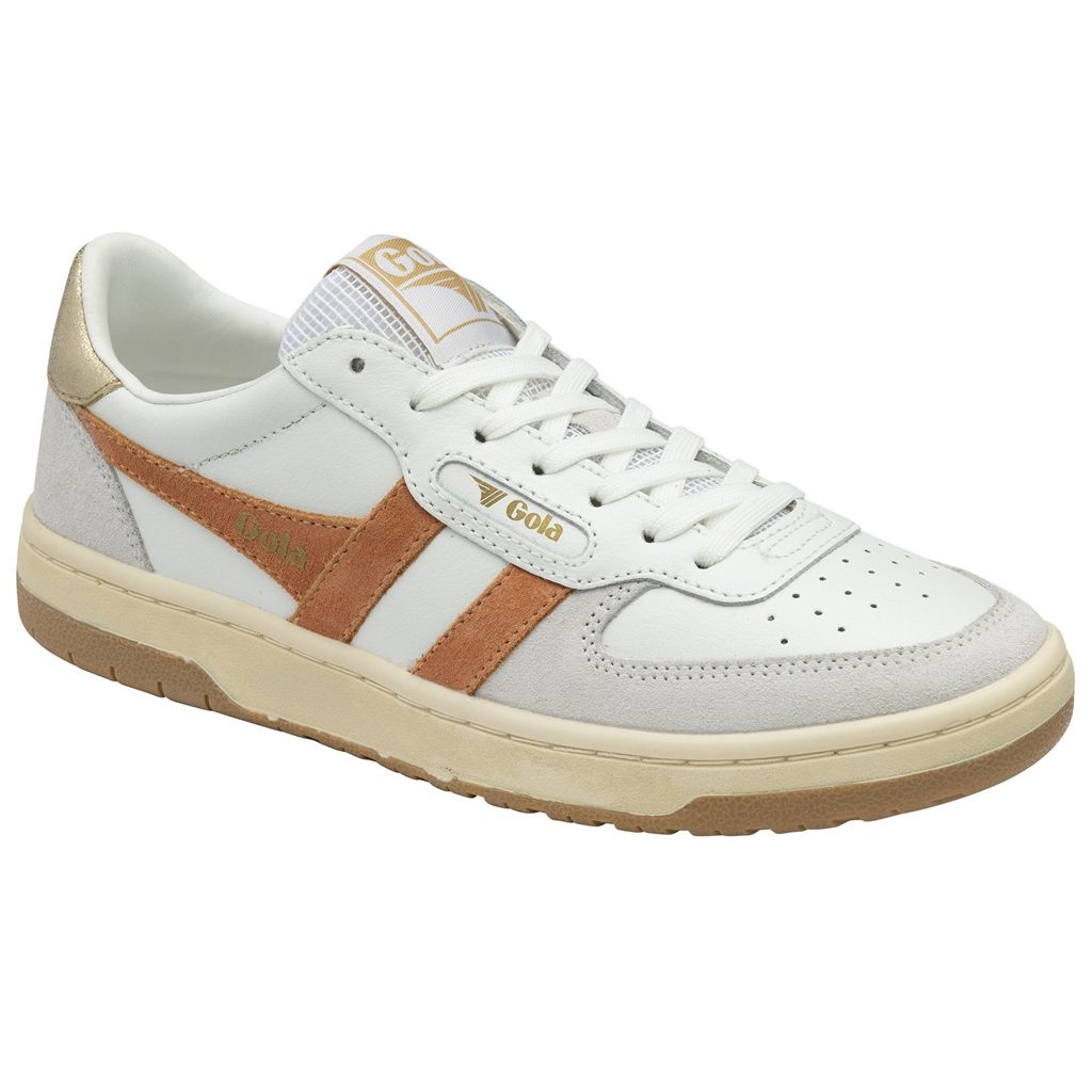 Gola Classics Hawk Sneakers Fehér Arany Hungary | VAK-564089