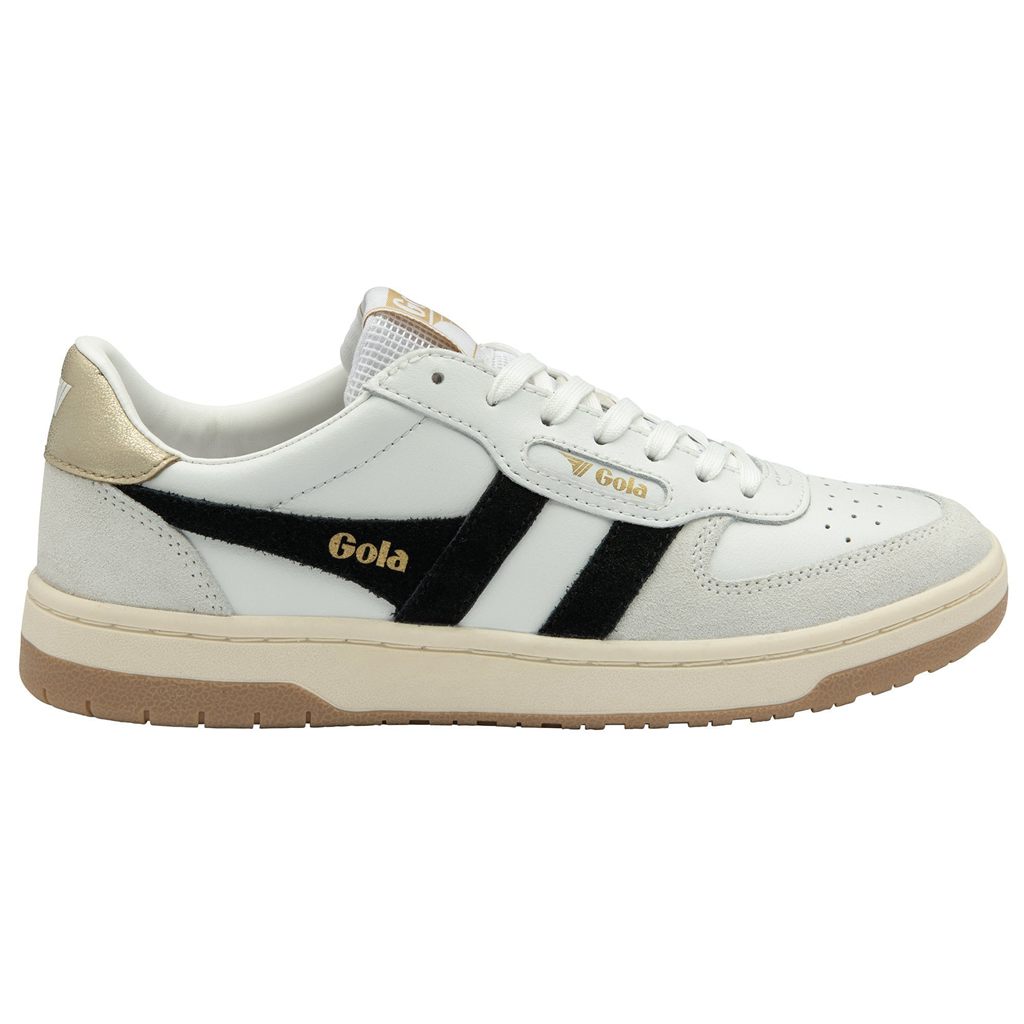 Gola Classics Hawk Sneakers Fehér Fekete Arany Hungary | FUD-389502