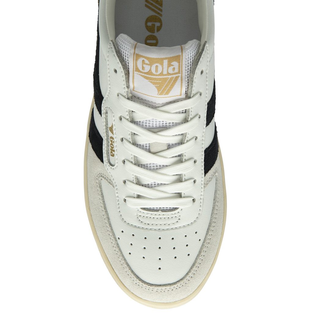 Gola Classics Hawk Sneakers Fehér Fekete Arany Hungary | FUD-389502