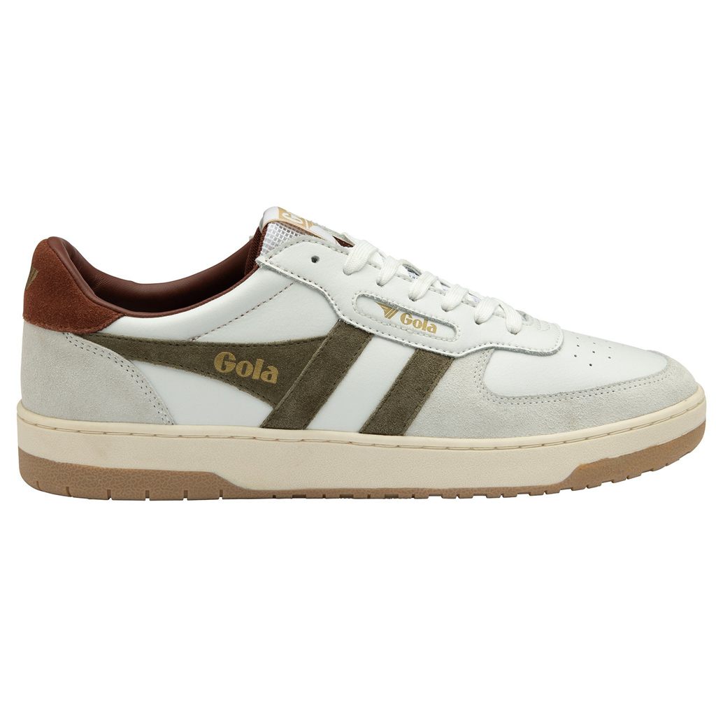 Gola Classics Hawk Sneakers Fehér Khaki Hungary | VDU-157908