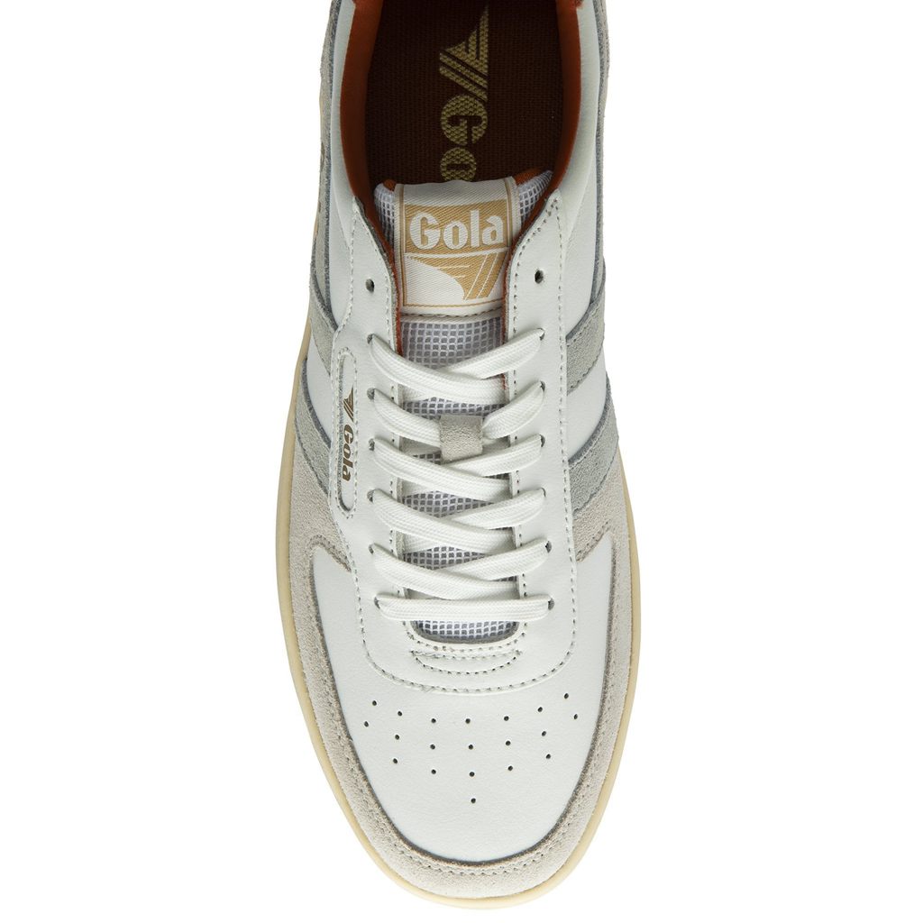 Gola Classics Hawk Sneakers Fehér Narancssárga Hungary | XFD-783126