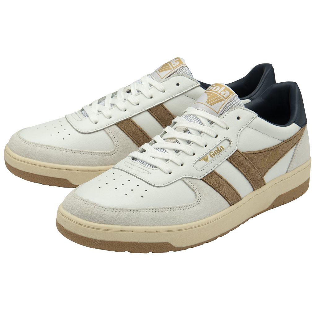 Gola Classics Hawk Sneakers Fehér Sötétkék Hungary | VNO-328761