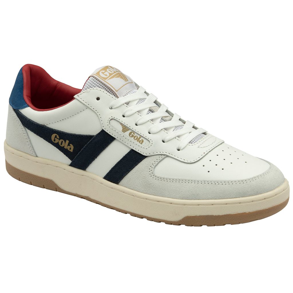 Gola Classics Hawk Sneakers Fehér Sötétkék Kék Hungary | EWN-975346