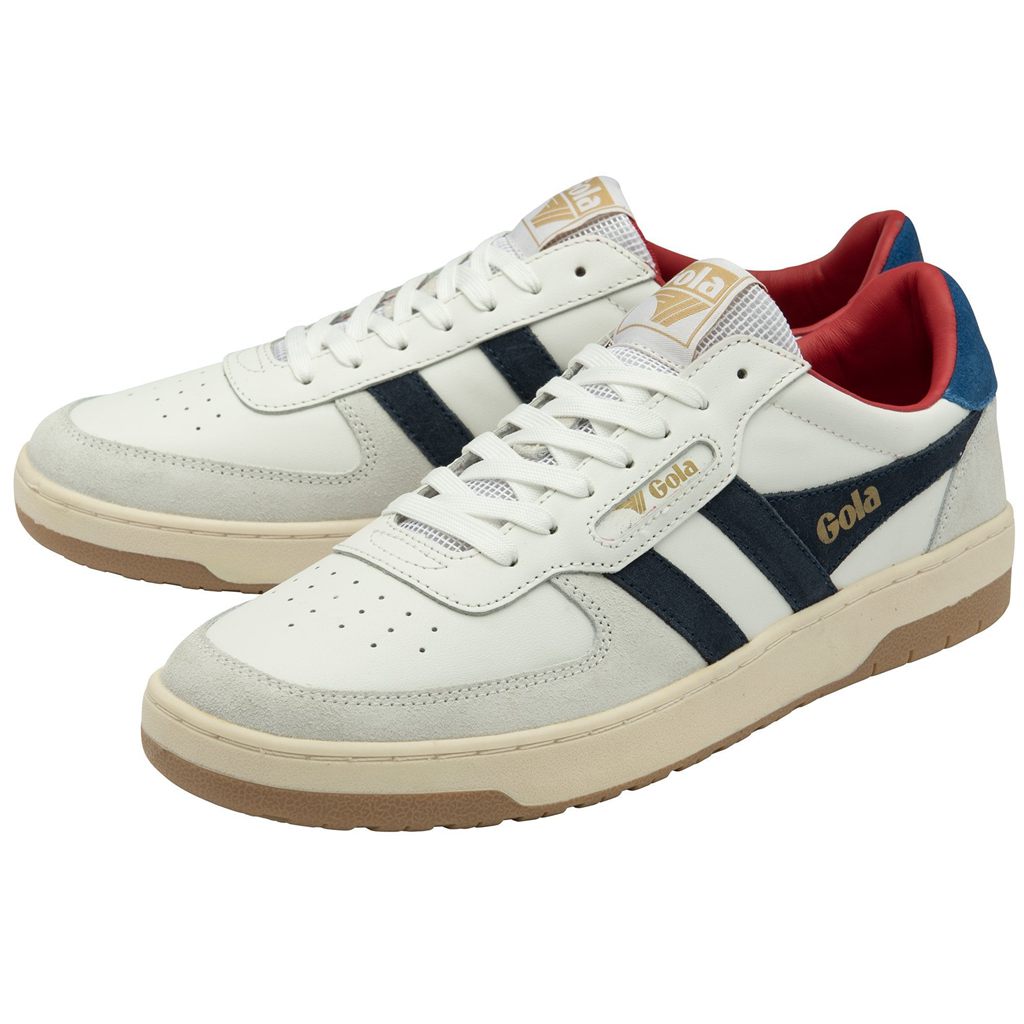 Gola Classics Hawk Sneakers Fehér Sötétkék Kék Hungary | EWN-975346