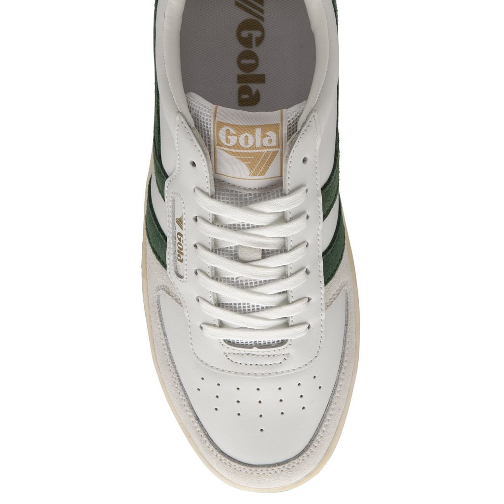 Gola Classics Hawk Sneakers Fehér Sötétzöld Hungary | JEU-196248