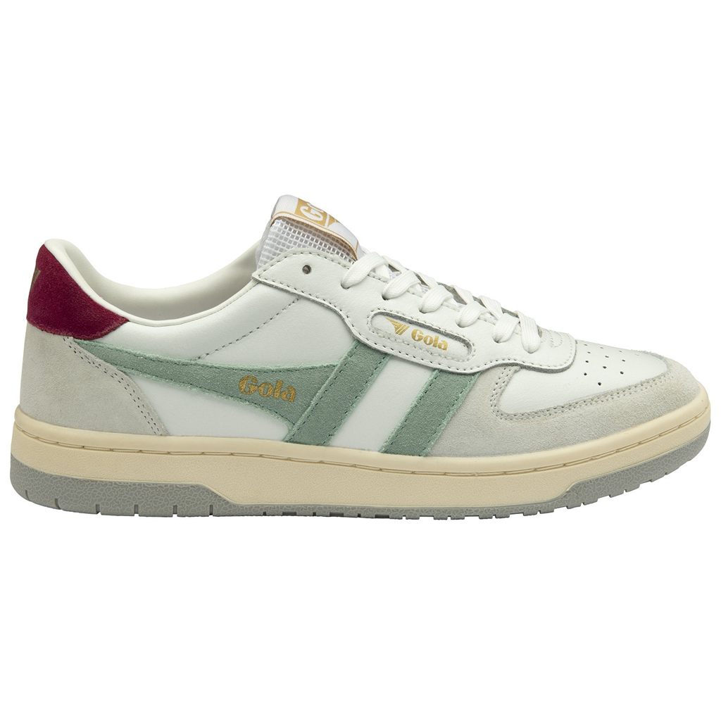 Gola Classics Hawk Sneakers Fehér Zöld Világos Szürke Hungary | BQU-816594