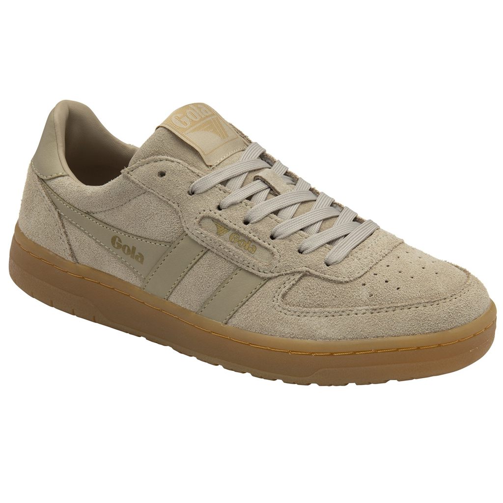 Gola Classics Hawk Suede '86 Sneakers Bone Gum Hungary | NEP-368059