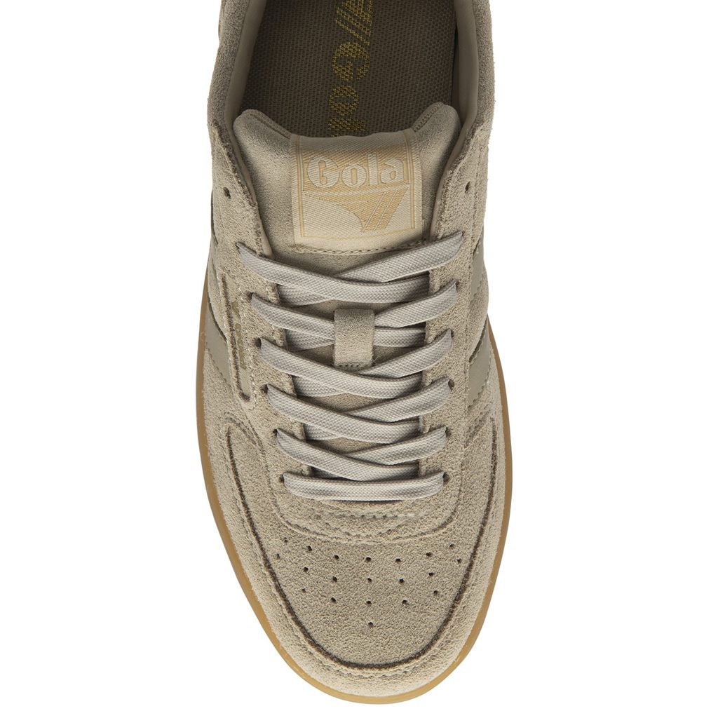 Gola Classics Hawk Suede '86 Sneakers Bone Gum Hungary | NEP-368059