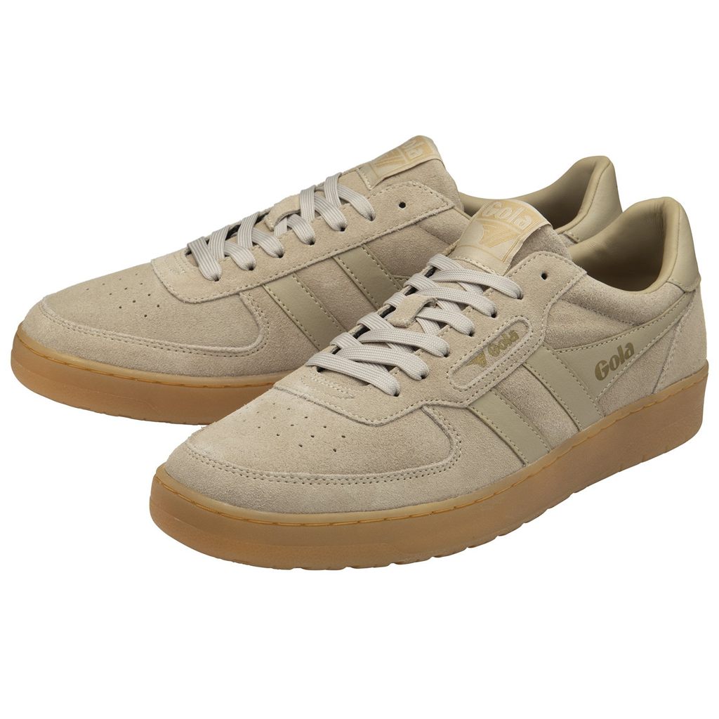 Gola Classics Hawk Suede '86 Sneakers Bone Gum Hungary | TDV-820164