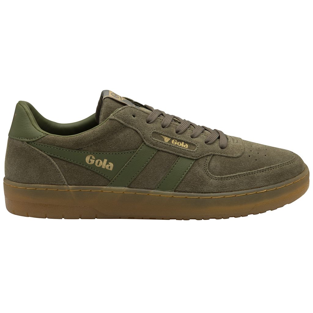 Gola Classics Hawk Suede '86 Sneakers Khaki Hungary | UDI-729563