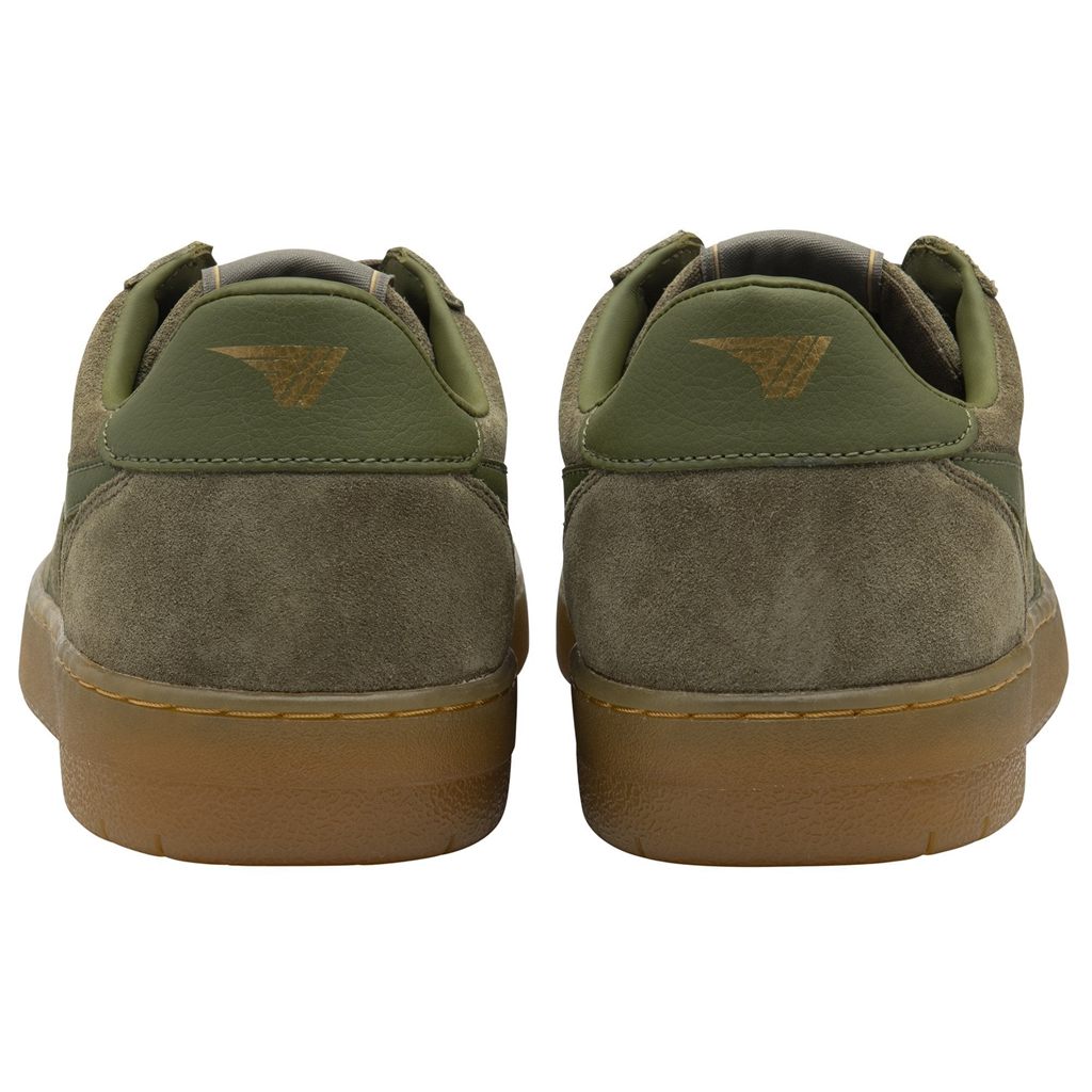 Gola Classics Hawk Suede '86 Sneakers Khaki Hungary | UDI-729563
