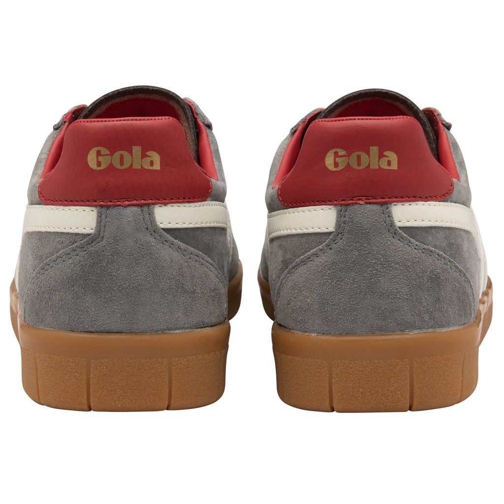 Gola Classics Hurricane Suede Sneakers Fehér Mélypiros Hungary | CMF-234760