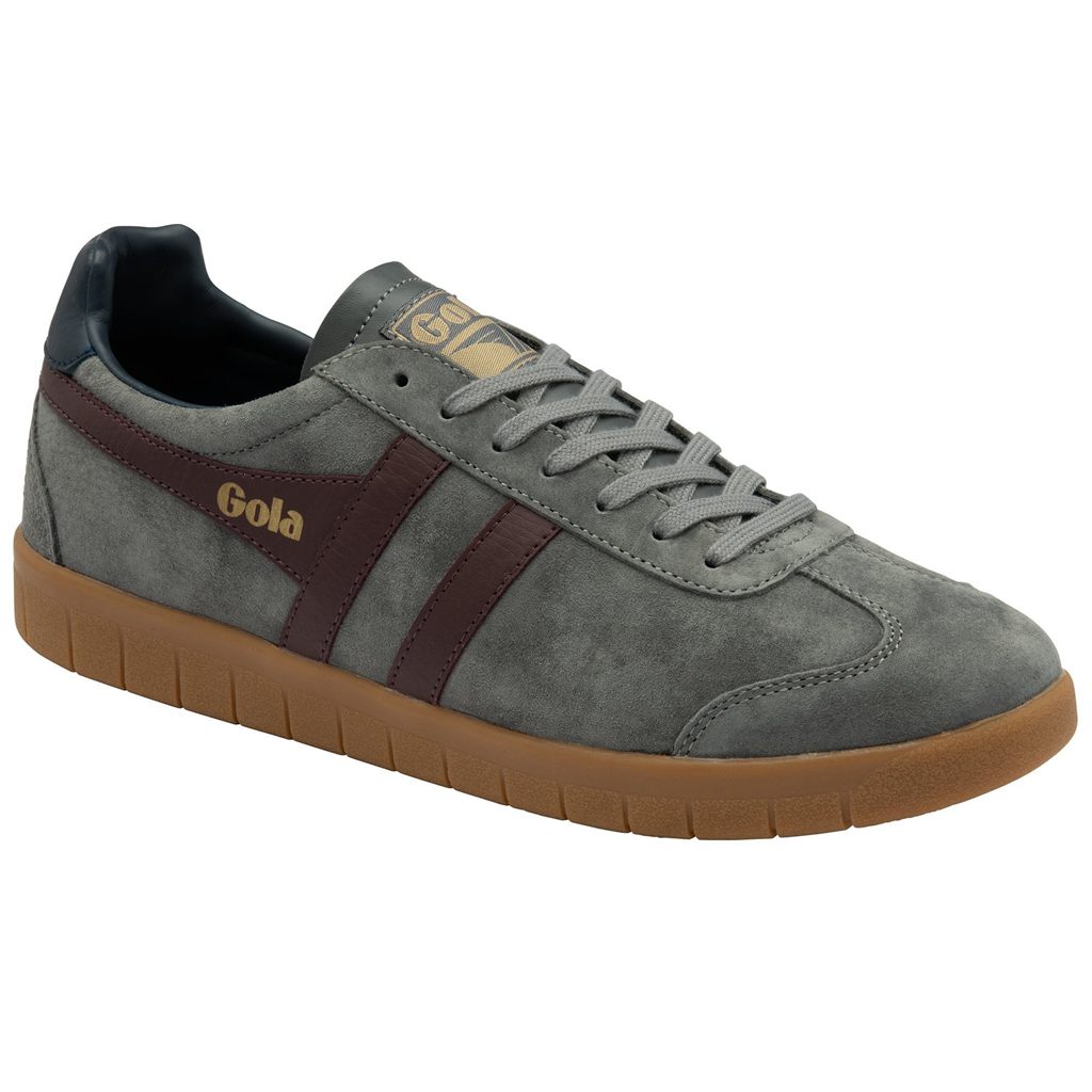 Gola Classics Hurricane Suede Sneakers Bordó Sötétkék Hungary | AIV-619752