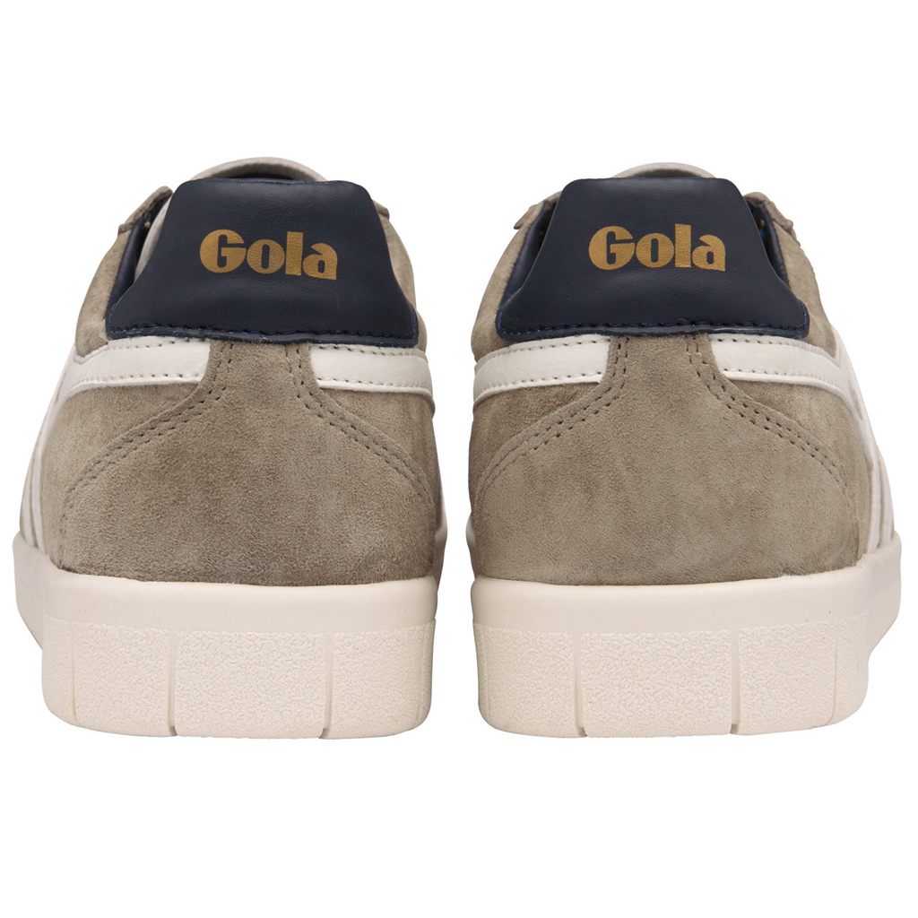 Gola Classics Hurricane Suede Sneakers Fehér Sötétkék Hungary | OXW-709528