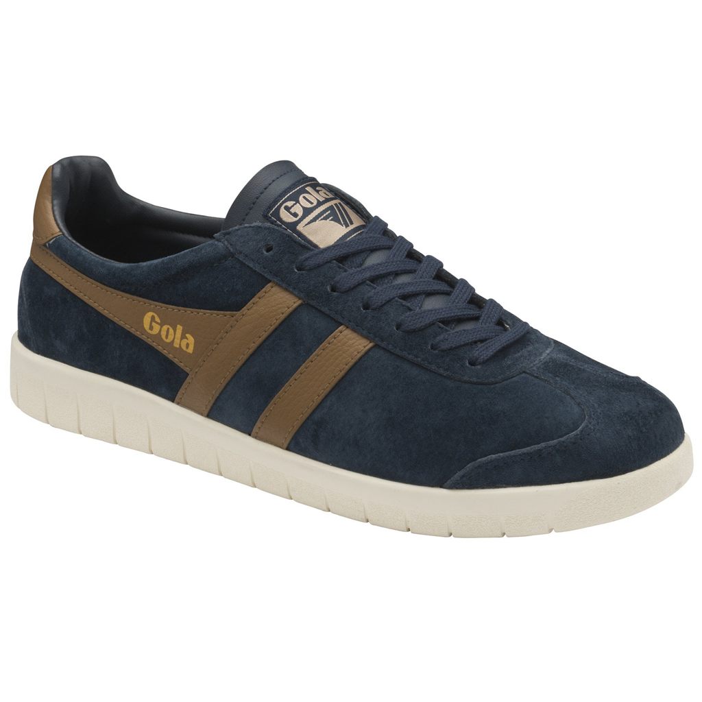 Gola Classics Hurricane Suede Sneakers Sötétkék Fehér Hungary | PHU-759084