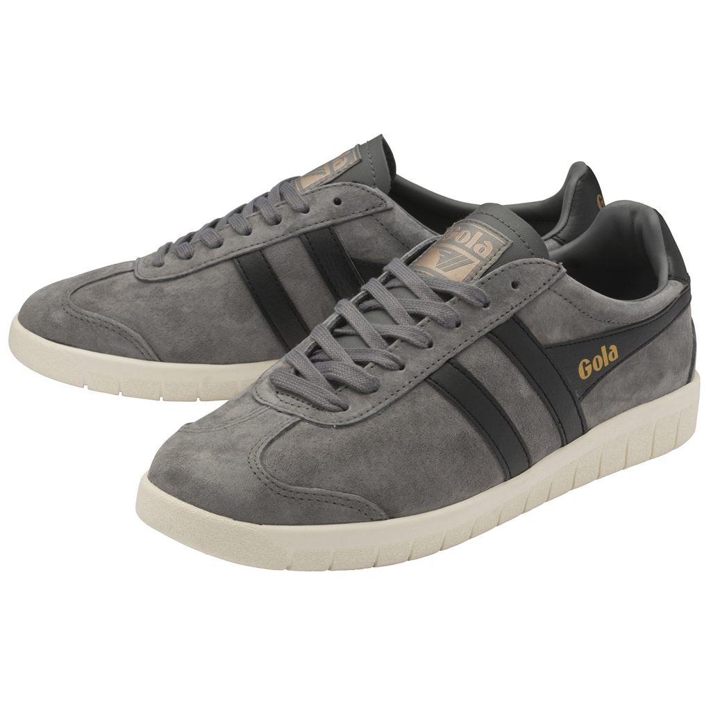 Gola Classics Hurricane Suede Sneakers Fekete Fehér Hungary | NTZ-682745
