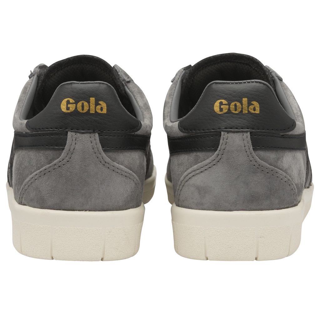 Gola Classics Hurricane Suede Sneakers Fekete Fehér Hungary | NTZ-682745