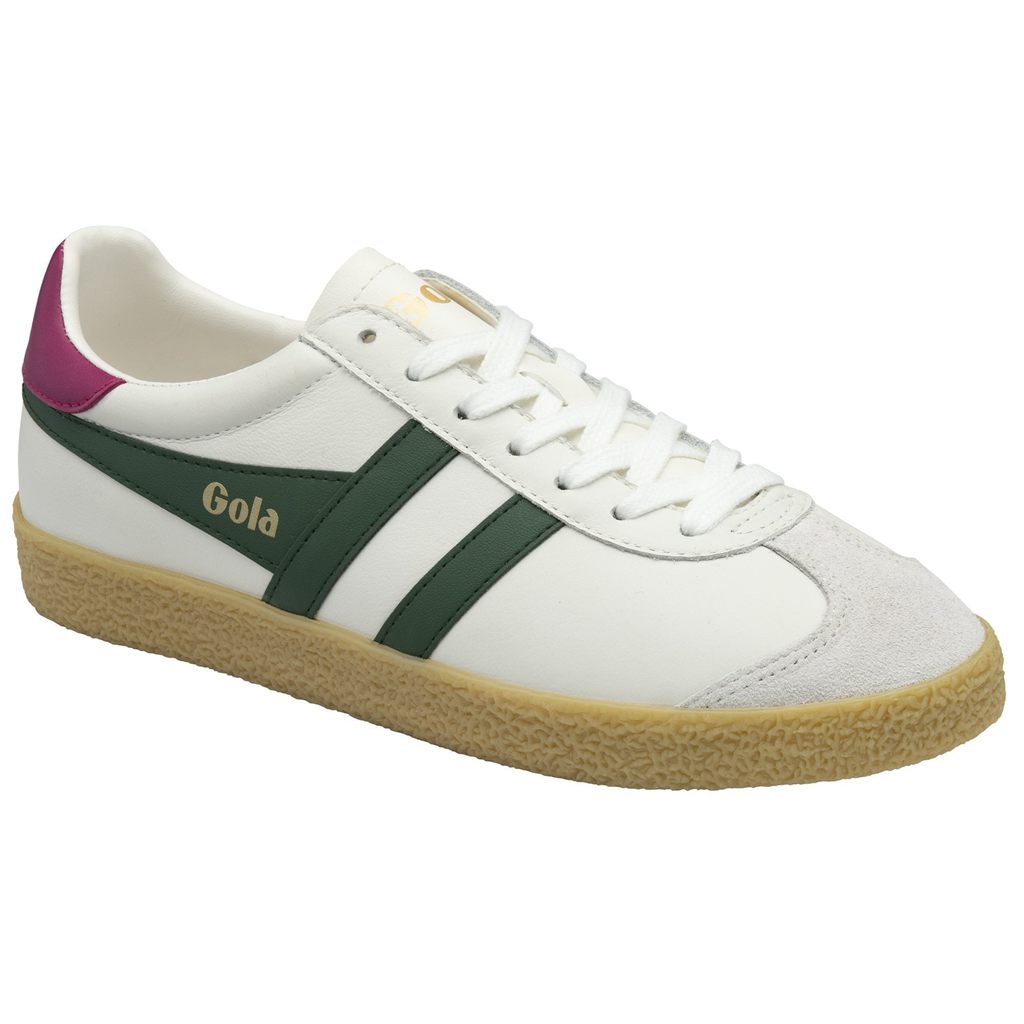 Gola Classics Medallist Leather Sneakers Fehér Fukszia Hungary | CZP-379502