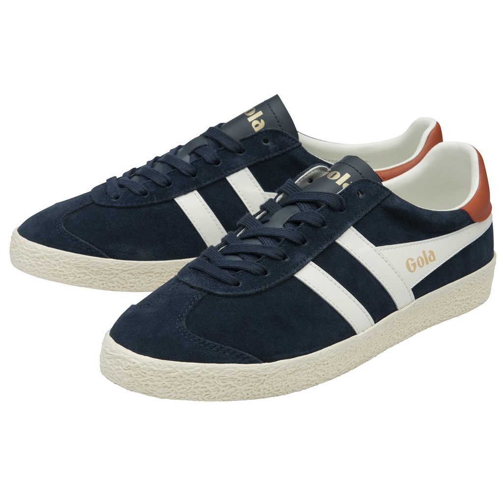 Gola Classics Medallist Sneakers Sötétkék Fehér Narancssárga Hungary | GIC-271359