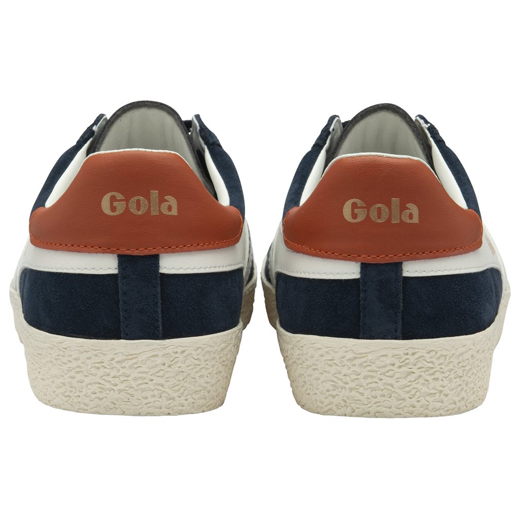 Gola Classics Medallist Sneakers Sötétkék Fehér Narancssárga Hungary | GIC-271359