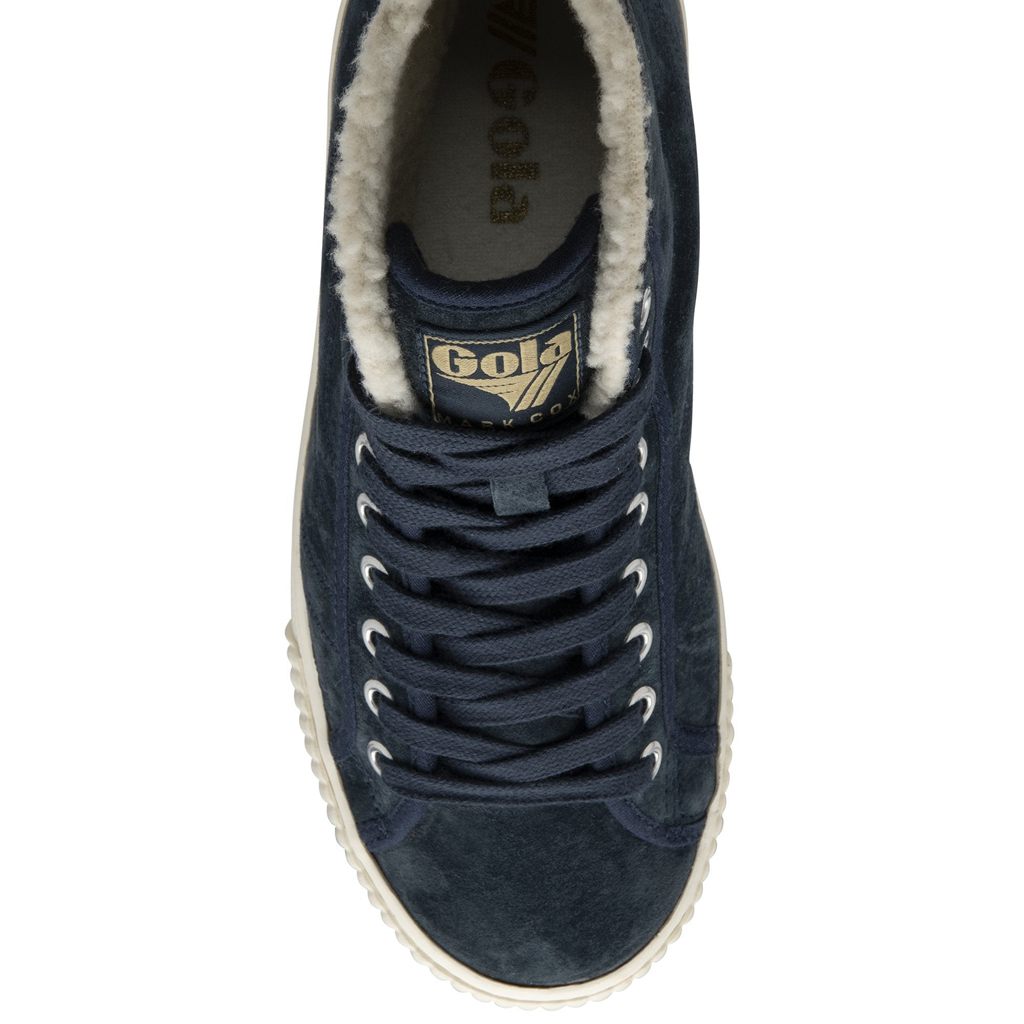 Gola Classics Nordic High Plimsolls Shoes Sötétkék Hungary | ZNQ-691857