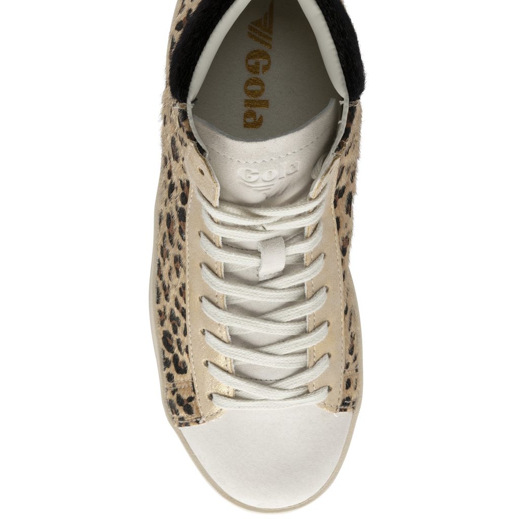 Gola Classics Nova High Oasis Sneakers Fehér Leopárd Hungary | WBV-378460