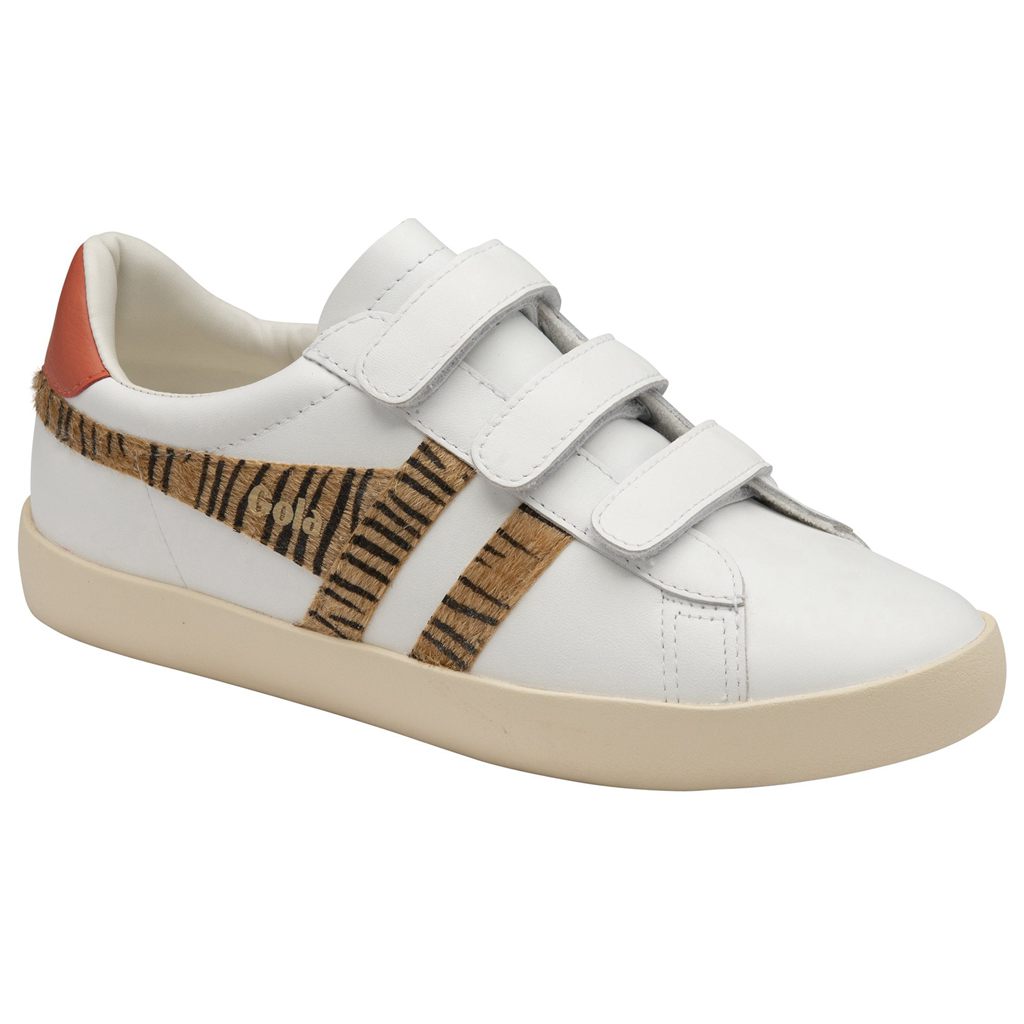 Gola Classics Nova Strap Safari Sneakers Fehér Korall Hungary | ONX-937160