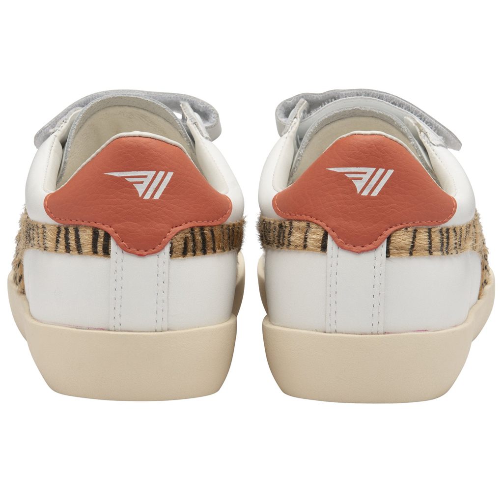 Gola Classics Nova Strap Safari Sneakers Fehér Korall Hungary | ONX-937160