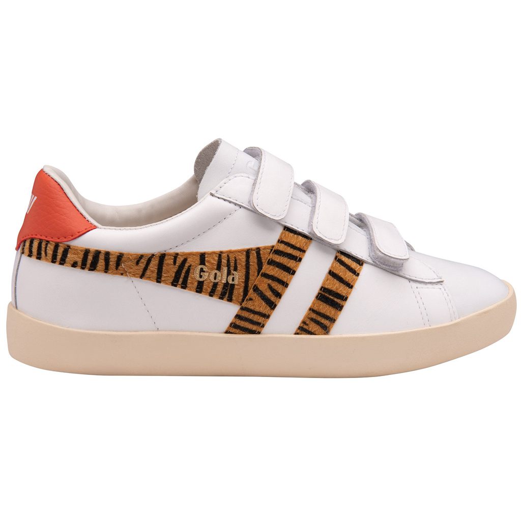 Gola Classics Nova Strap Safari Sneakers Fehér Korall Hungary | ONX-937160