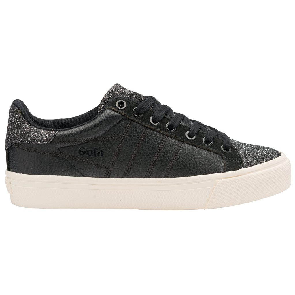 Gola Classics Orchid II Glitter Sneakers Fekete Hungary | RFU-539214