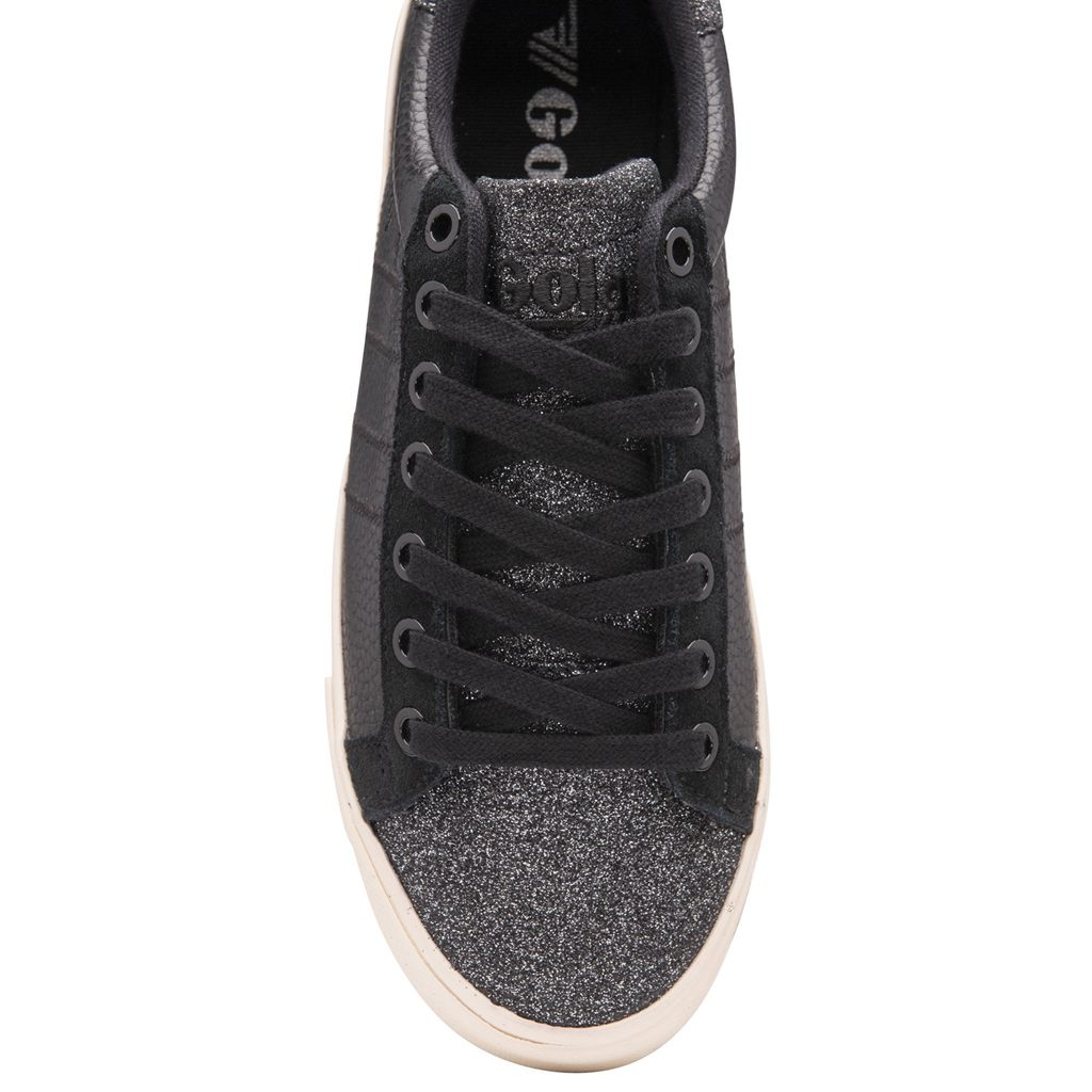 Gola Classics Orchid II Glitter Sneakers Fekete Hungary | RFU-539214